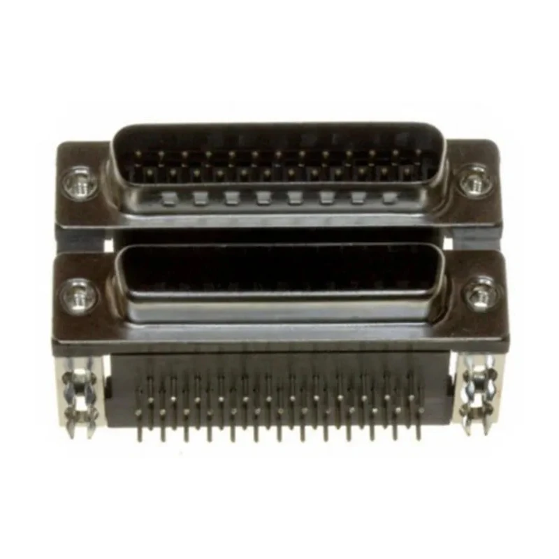 Norcomp 189 Series Right Angle 25 2.769 mm Pitch PCB D-Sub Connector with 4 to 40 Insert 189-025-413R491
