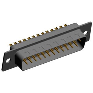 Norcomp SEAL-D 25 Way Straight 2.769 mm Pitch Cable D-Sub Connector Male 772-E25-103R001
