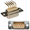 Norcomp SEAL-D 9 Way Right Angle 2.77 mm Pitch D-Sub Connector Male 774-E09-113R001