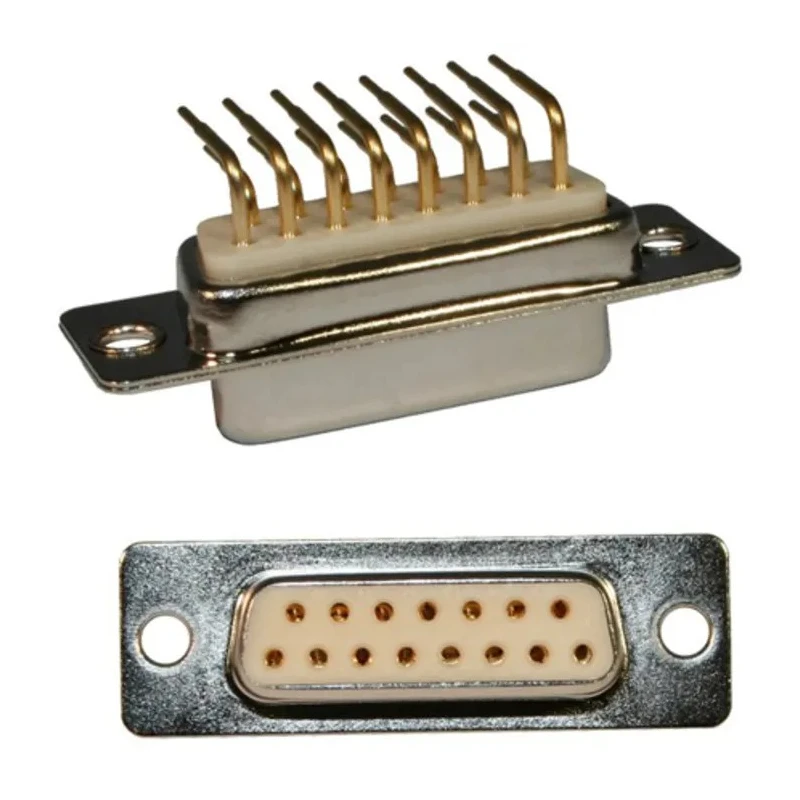 Norcomp SEAL-D 15 Way Right Angle 2.769 mm Pitch D-Sub Connector Male 773-E15-113R001