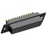 Norcomp SEAL-D 25 Way Straight 2.769 mm Pitch Cable D-Sub Connector Female 500V 5A 772-E25-203R001