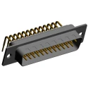 Norcomp SEAL-D 25 Way Right Angle 2.77 mm Pitch D-Sub Connector Male 774-E25-113R001