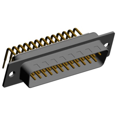 Norcomp SEAL-D 25 Way Right Angle 2.77 mm Pitch D-Sub Connector Male 774-E25-113R001