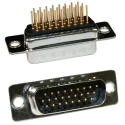 Norcomp 26 Way Straight 2.286 mm Pitch Plug-in D-Sub Connector Male 780-M26-113R001