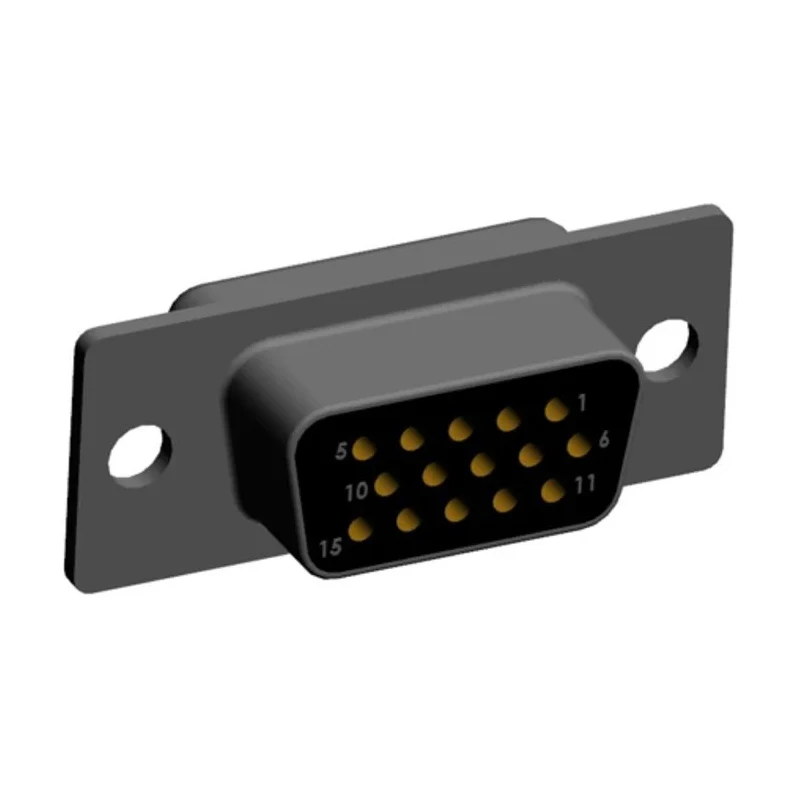 Norcomp 15 Way Straight 2.286 mm Pitch Plug-in D-Sub Connector Female 780-M15-213R001
