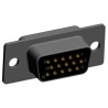 Norcomp 15 Way Straight 2.286 mm Pitch Plug-in D-Sub Connector Female 780-M15-213R001