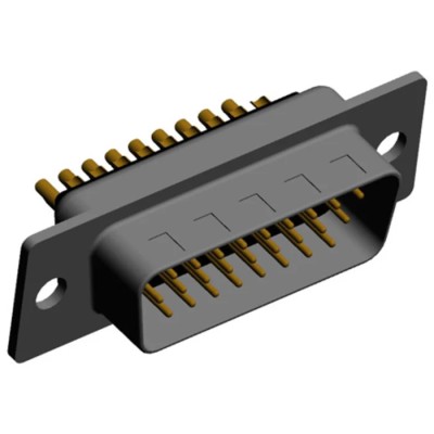 Norcomp SEAL-D 26 Way Straight 2.286 mm Pitch Plug-in D-Sub Connector Male 780-M26-103L001