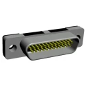 Norcomp Micro-D 25 Way Straight Through Hole Female D-Sub Connector 1.27 mm Pitch 500V 1A 380-025-213L001