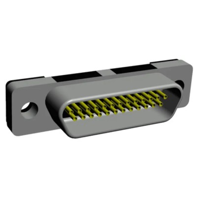 Norcomp Micro-D 25 Way Straight Through Hole Female D-Sub Connector 1.27 mm Pitch 500V 1A 380-025-213L001