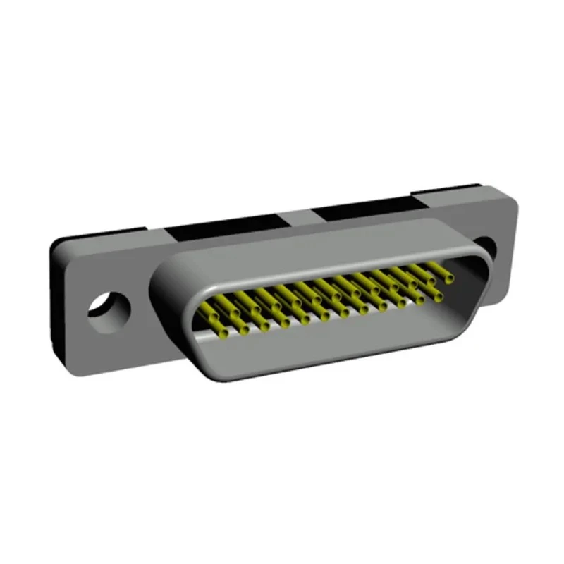 Norcomp Micro-D 25 Way Straight Through Hole Female D-Sub Connector 1.27 mm Pitch 500V 1A 380-025-213L001