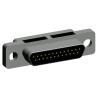 Norcomp 25 Way Straight 1.27 mm Pitch Through Hole Micro-D D-Sub Connector Male 380-025-113L001