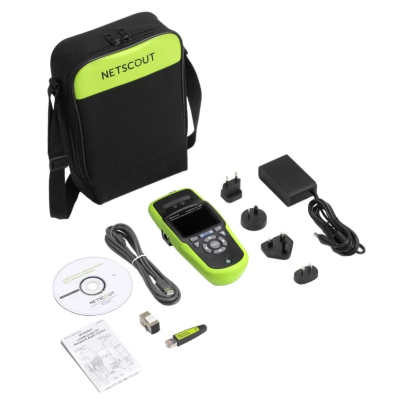 NetAlly Network Cable Tester LinkRunner LRAT-2000 Battery-Powered RJ45 LCD Display Lithium-ion LRAT-2000