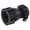 TE Connectivity Black Thermoplastic Cable Clamp 8.36 mm Max. Bundle Diameter 31.7 mm Length 21 mm 182658-1