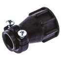 TE Connectivity Black Thermoplastic Cable Clamp 8.36 mm Max. Bundle Diameter 31.7 mm Length 21 mm 182658-1