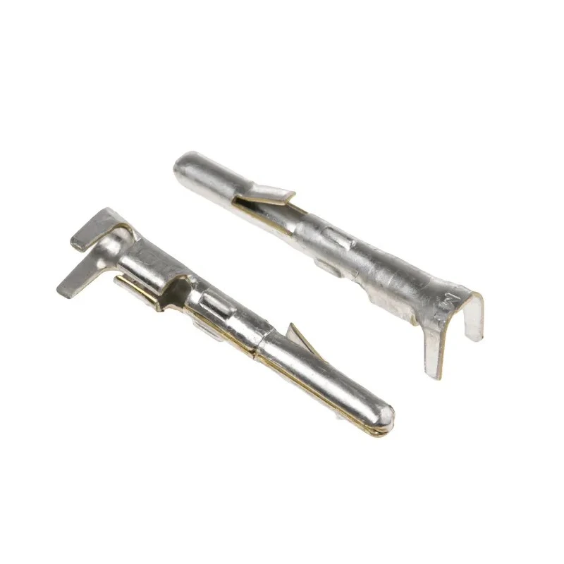 TE Connectivity Commercial MATE-N-LOK Series Male Crimp Terminal 17 AWG Min Crimp 13 AWG Max 3A Current 163307-2