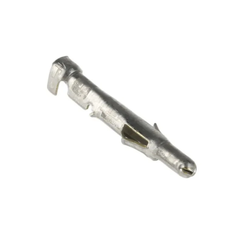 TE Connectivity Universal MATE-N-LOK Series Male Crimp Terminal, 19A Current, 24 AWG Min / 18 AWG Max Wire Size 926896-1