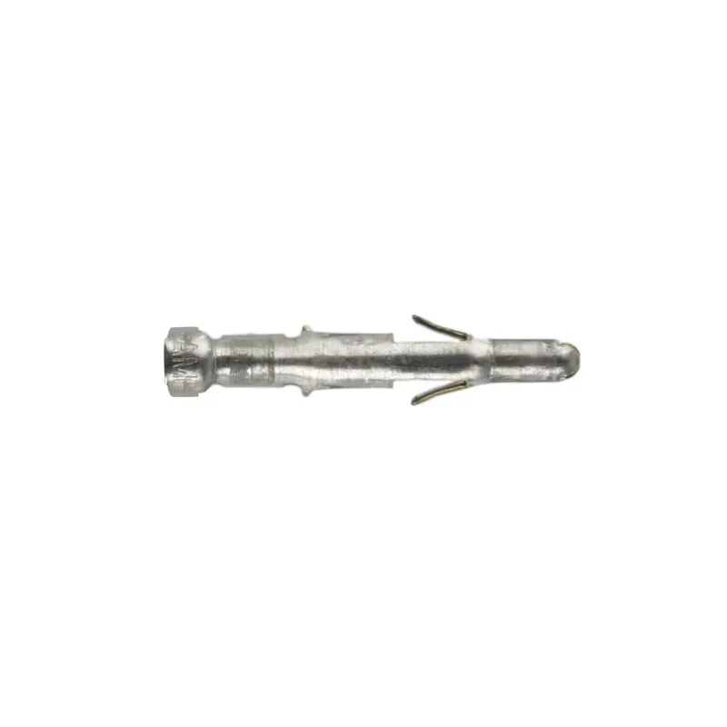 TE Connectivity Universal MATE-N-LOK Series Male Crimp Terminal, 19A Current, 24 AWG Min / 18 AWG Max Wire Size 926896-1
