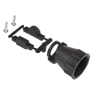 TE Connectivity Black Thermoplastic Cable Clamp, Maximum Bundle Diameter 11.51 mm, Length 35.6 mm, Width 28.6 mm 182655-1