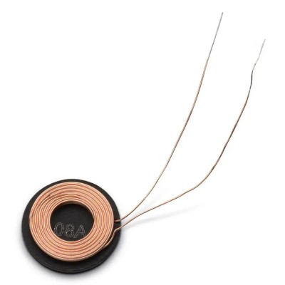 Wurth Elektronik WE-WPCC Wireless Charging Coil Receiver 800 mA, 13 μH, 10.3 mm Dia. 760308101208A