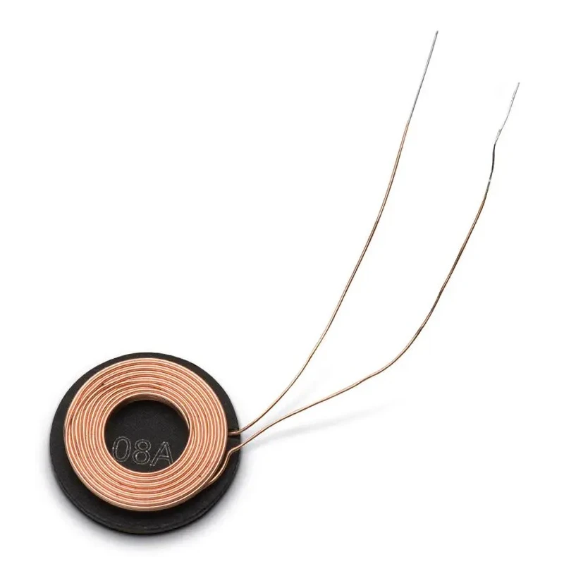 Wurth Elektronik WE-WPCC Wireless Charging Coil Receiver 800 mA, 13 μH, 10.3 mm Dia. 760308101208A