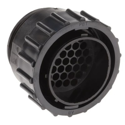 TE Connectivity Circular Connector 37 Contacts Cable Standard Plug Male CPC Series 206305-1