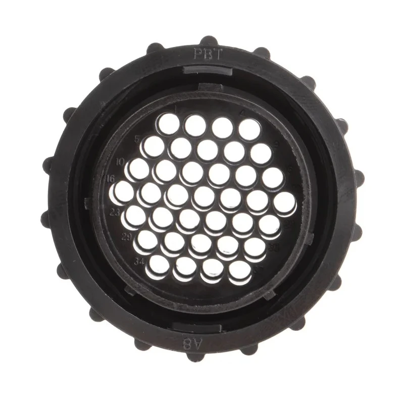 TE Connectivity Circular Connector 37 Contacts Cable Standard Plug Male CPC Series 206305-1