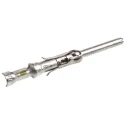 TE Connectivity Male Crimp Circular Connector Contact, Contact Size 16 mm, Wire Size 20, 24 AWG, 13A, 250V, Brass 163086-1