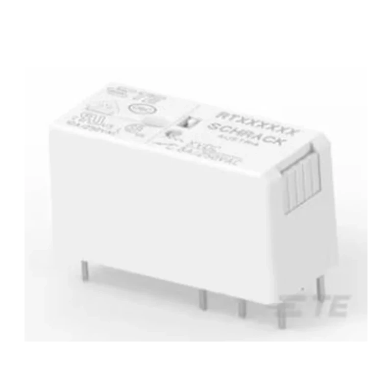 TE Connectivity PCB Power Relay 24V DC Coil 8A Switching Current DPDT RTE24024
