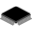 Texas Instruments Audio DAC 24 bit 4-Channel SPI 216 ksps 48-Pin TQFP PCM4104PFBT