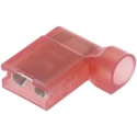 TE Connectivity Ultra-Fast .250 Red Insulated Female Spade Connector Crimp 6.35 x 0.81 mm 22 AWG to 18 AWG 2-520129-2