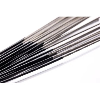 RS PRO Heat Shrink Tubing Black 2.4 mm Sleeve Diameter x 1.2 m Length Polyvinylidene Fluoride Flame Retardant RS PRO 234-5948