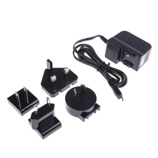 RS PRO AC/DC USB Adapter Micro USB Type B 5V DC Output 2.4A 12W Global Plug 135-4176