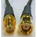 Mobilemark CA197/240 Series Coaxial Cable Female SMA to Female RP SMA, 5 m, 50 Ω CA197
