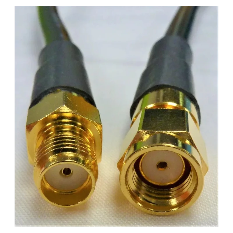 Mobilemark CA197/240 Series Coaxial Cable Female SMA to Female RP SMA, 5 m, 50 Ω CA197