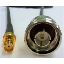 Mobilemark CA197/195 Series Coaxial Cable Female SMA to Female N Type 5m 50Ω CA197