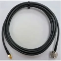 Mobilemark CA197/195 Series Coaxial Cable Female SMA to Female N Type 5m 50Ω CA197