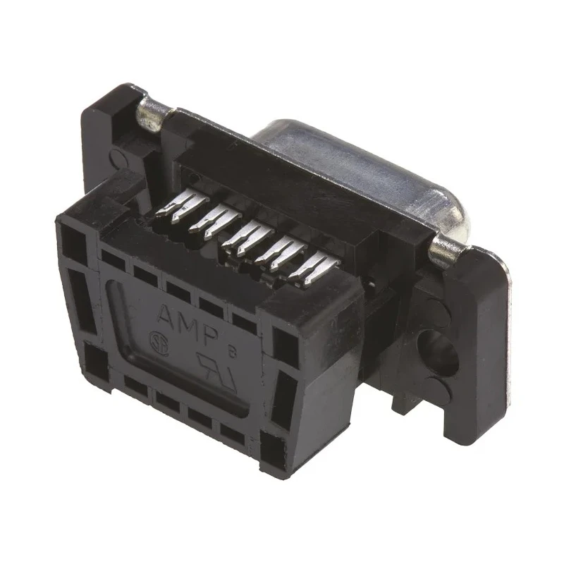 TE Connectivity Amplimite HDF-20 9 Way Right Angle 2.77 mm Pitch Cable D-Sub Connector Female 1658612-4