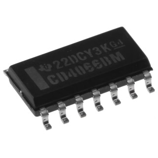 Texas Instruments Analogue Switch 4 CMOS Quad SPST 14-Pin SOIC CD4066BM96