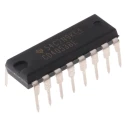 Texas Instruments Multiplexer/Demultiplexer 3 CMOS Triple 16-Pin PDIP CD4053BE