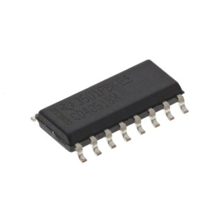 Texas Instruments CMOS Multiplexer/Demultiplexer Single 8 x 1 Configuration 16-Pin SOIC CD4051BM