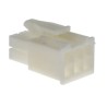 TE Connectivity Mini-Universal MATE-N-LOK Male Connector Housing 6 Way 2 Row 4.2 mm Pitch Nylon 172168-1