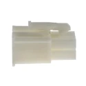 TE Connectivity Mini-Universal MATE-N-LOK Male Connector Housing 6 Way 2 Row 4.2 mm Pitch Nylon 172168-1