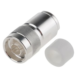 TE Connectivity N Series Coaxial Connector Cable Male N Connector 50 Ω Straight Body Solder 1-1478420-0