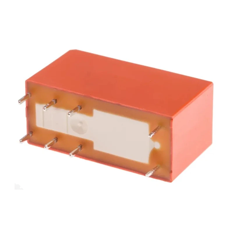TE Connectivity Power Relay PCB Mount 24V AC Coil 8A Switching Current DPDT RT424524