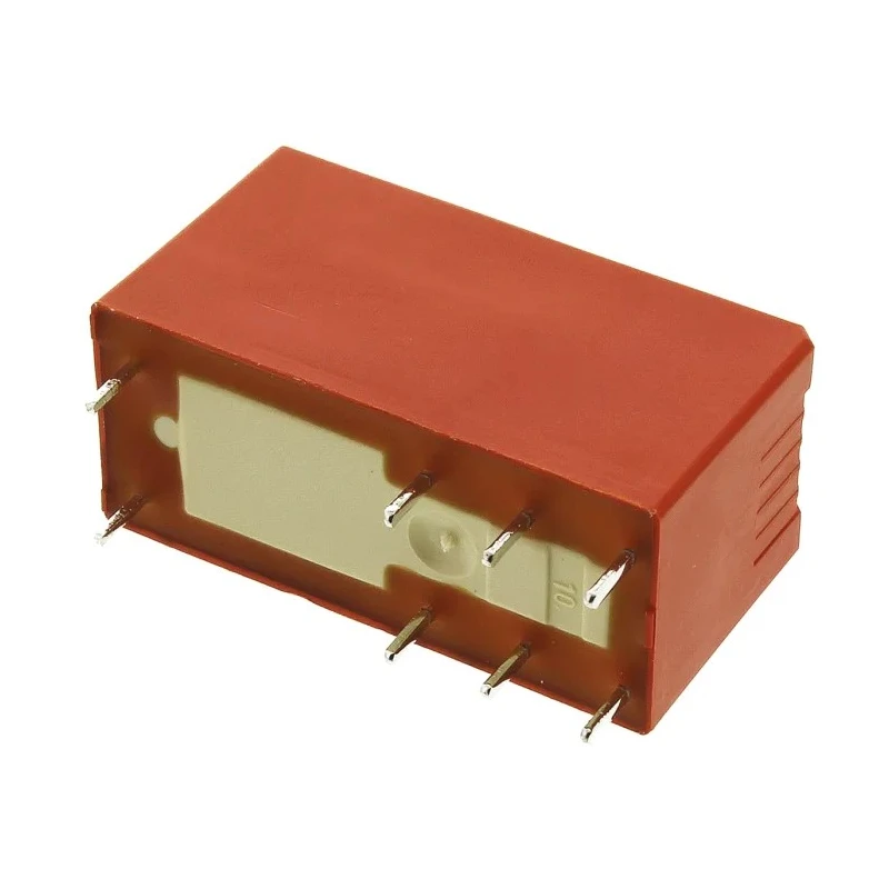 TE Connectivity PCB Power Relay, 24V DC Coil, 8A Switching Current, DPDT RT424024 6-1393243-8