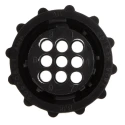 TE Connectivity Circular Connector, 9 Contacts, Cable Mount, Standard Size, Plug Female, CPC Series, 600V, 13A 206708-1