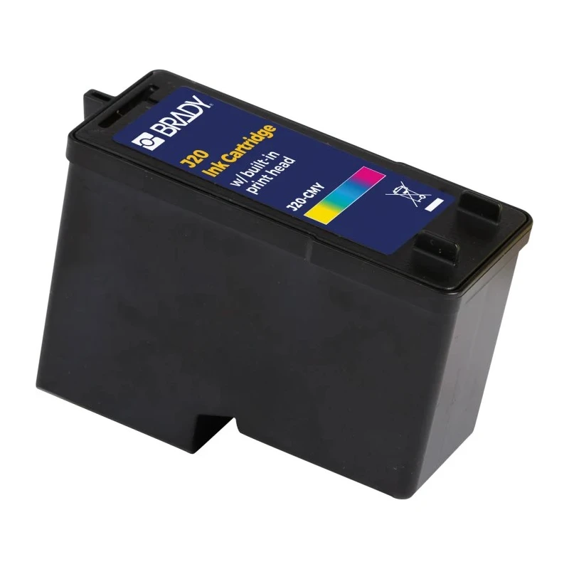 Brady Magenta, Cyan, Yellow Ink Cartridge Compatible with J2000 Printer J20toCMY