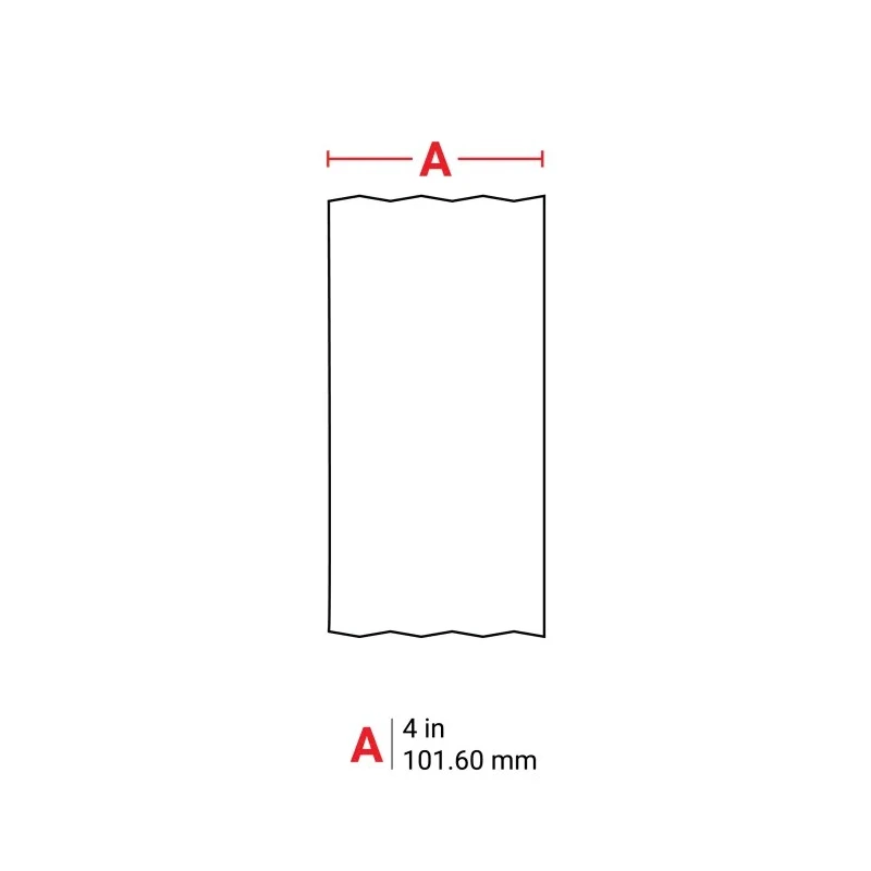 Brady White Label Roll 101.6 mm Width Polyester Labels Aggressive Adhesive UL Compliant J40C-4000-2475
