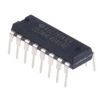 Texas Instruments PLL Circuit 1 Output CMOS Logic 16-Pin PDIP 2-6V Operating Voltage CD74HC4046AE