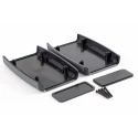 Hammond 1553 Series Black Plastic Handheld Enclosure with Integral Battery Compartment, IP54, 117 mm x 79 mm x 32 mm 1553CXBK